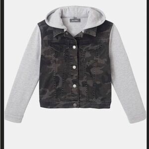 DL1961 Black Camouflage Kids Jacket size 10 to 12
